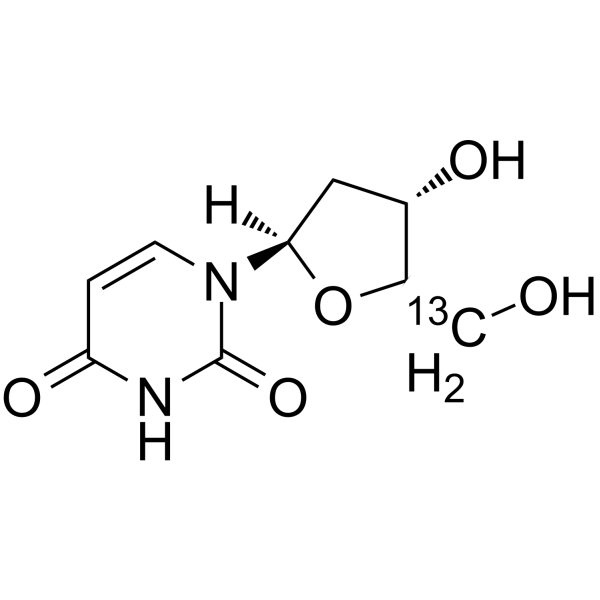 2'-Deoxyuridine-5′-13C