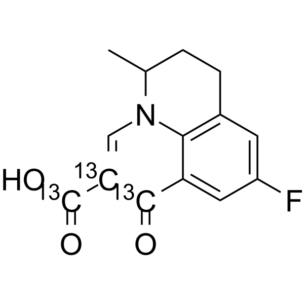 氟甲喹-13C3