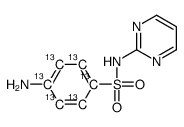 磺胺嘧啶-苯基-13C6