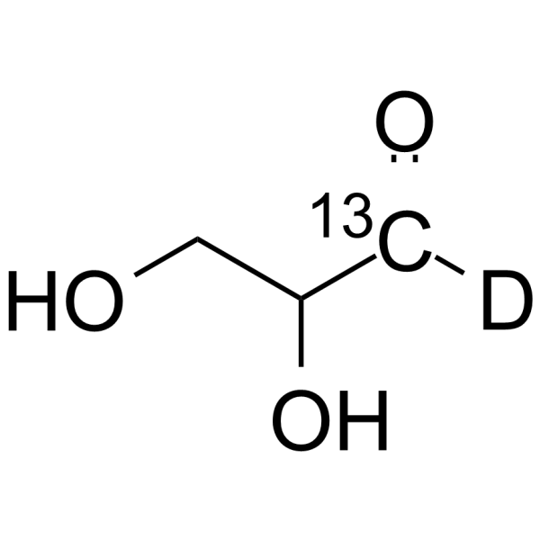 DL-[1-2H]甘油醛
