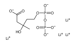 Mevalonic acid 5-pyrophosphate tetralithium