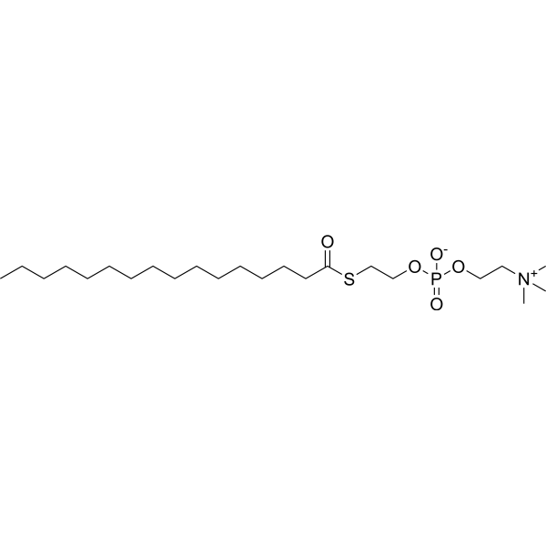 2-HEXADECANOYLTHIO-1-ETHYLPHOSPHORYLCHOLINE