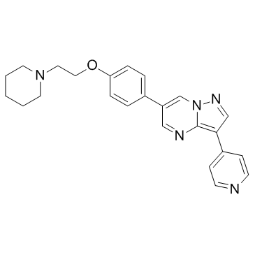 6-[4-(2-哌啶-1-基乙氧基)苯基]-3-吡啶-4-基吡唑并[1,5-A]嘧啶