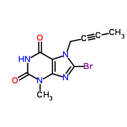 8-溴-7-(2-丁炔)-3-甲基黄嘌呤