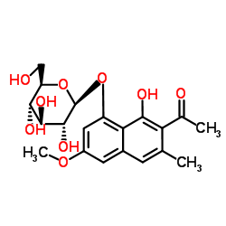 芦荟大黄素 8-葡萄糖甙