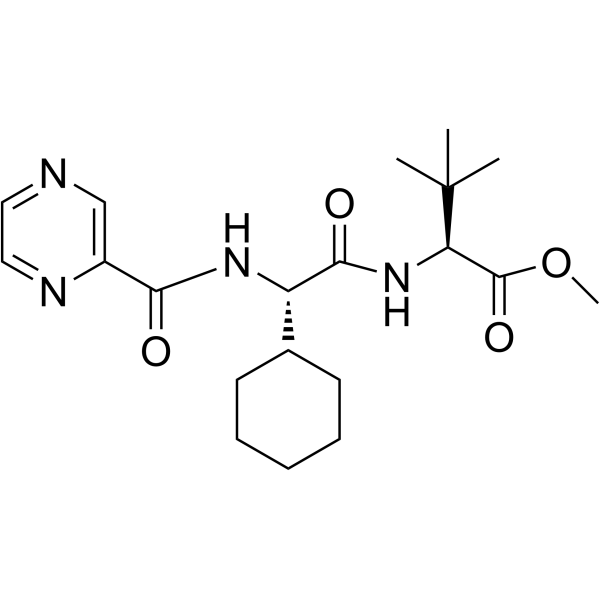 (2S)-2-环己基-N-(2-吡嗪基羰基)甘氨酰-3-甲基-L-缬氨酸甲酯