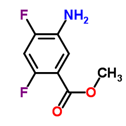 5-氨基-2,4-二氟苯甲酸甲酯