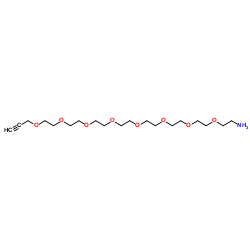 Propargyl-PEG8-NH2