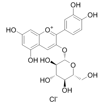 氯化失车菊素-3-O-葡萄糖苷