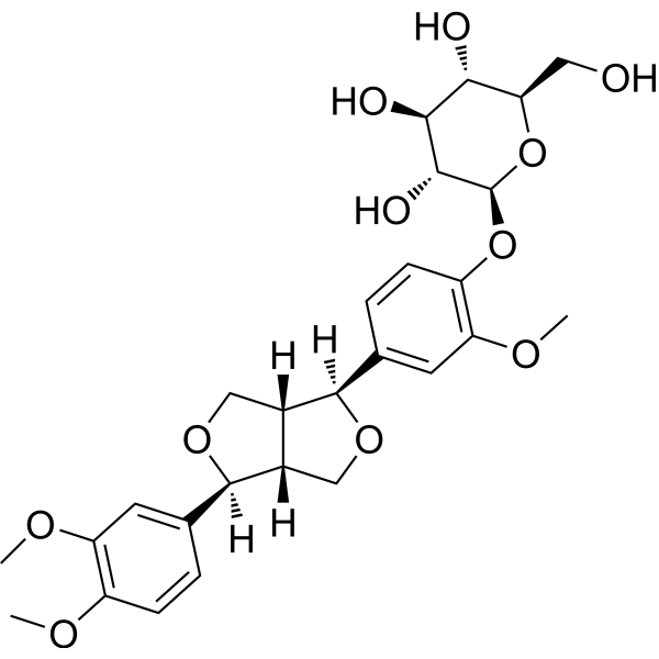 松脂素单甲基醚-4-O-Β-D-葡萄糖苷