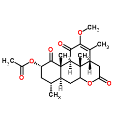 黄苦木素 B 乙酸酯