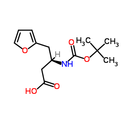 Boc-(2-呋喃基)-D-β-高丙氨酸