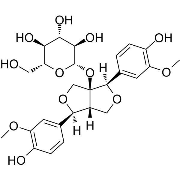 1-羟基松脂酚 1-O-BETA-D-葡糖苷