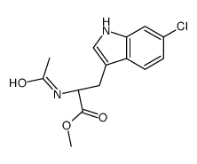 (R)-N-乙酰基-6-氯色氨酸甲酯