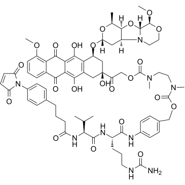 Mal-Phe-C4-VC-PAB-DMEA-PNU-159682