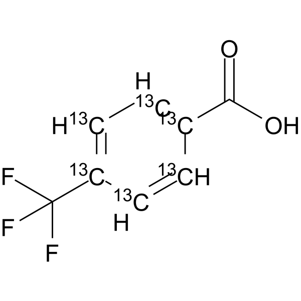 4-(Trifluoromethyl)benzoic acid-13C6