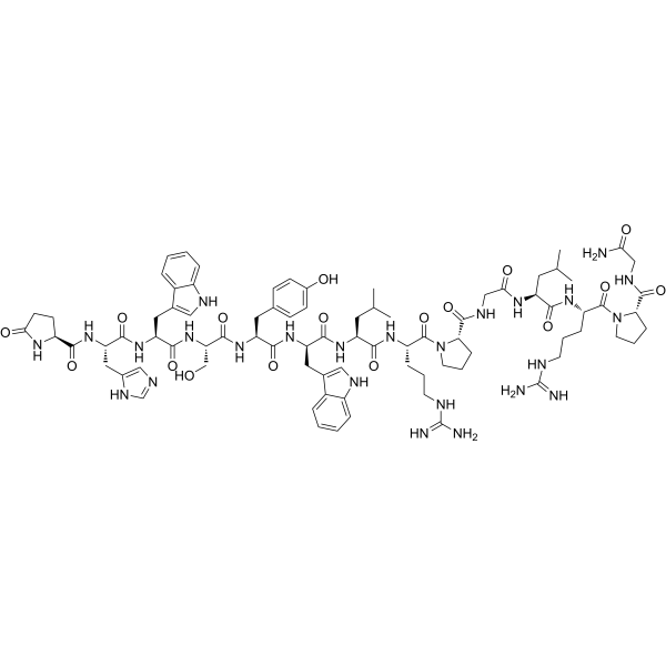 (D-Trp6)-LHRH-Leu-Arg-Pro-Gly amide