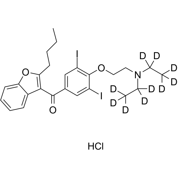 Amiodarone-d10 hydrochloride