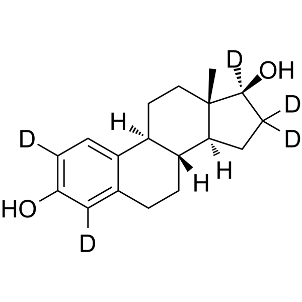 17β-雌二醇-2,4,16,16,17-d5