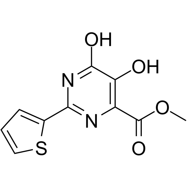 5,6-二羟基-2-噻吩-2-基-嘧啶-4-羧酸甲酯