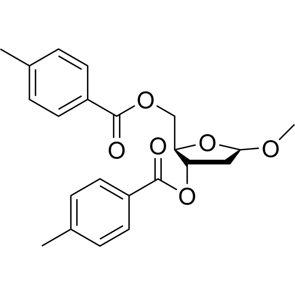 1-甲氧基-2-脱氧-3,5-二甲苯甲酰氧基-D-呋喃糖苷