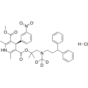 (R)-Lercanidipine D3 hydrochloride