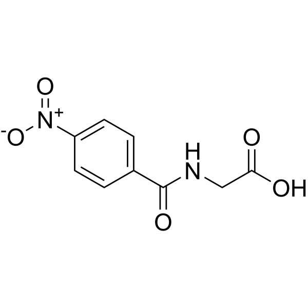 4-硝基马尿酸