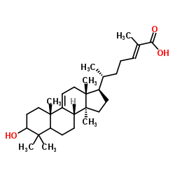 3-羟基羊毛甾-9(11),24-二烯-26-酸