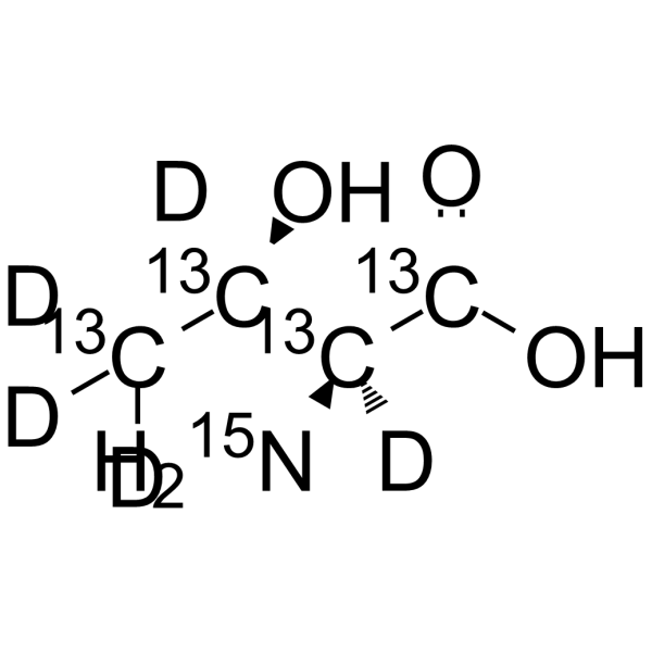 L-苏氨酸 13C4,d5,15N