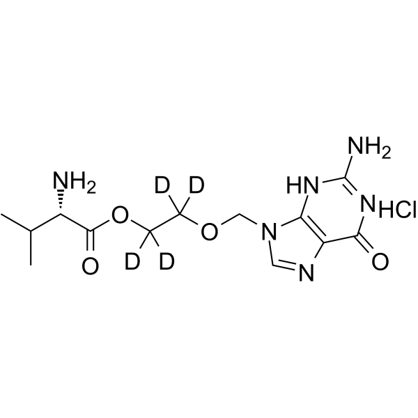 Valacyclovir-d4 hydrochloride