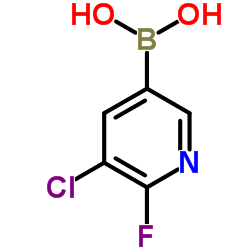 5-氯-6-氟吡啶-3-硼酸