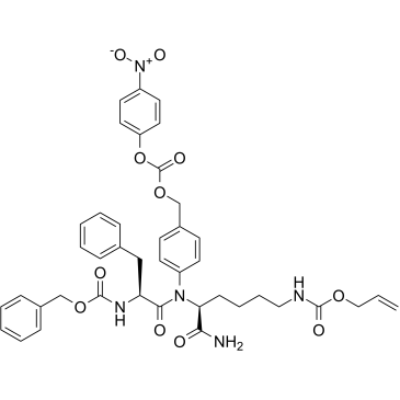 Cbz-Phe-(Alloc)Lys-PAB-PNP