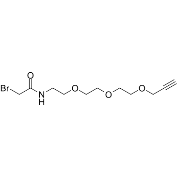 Bromoacetamide-PEG3-propargyl