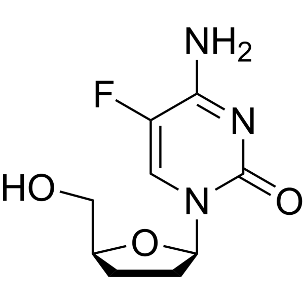 5-fluoro-2',3'-dideoxycytidine