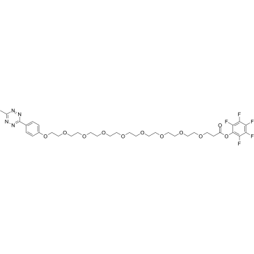 Methyltetrazine-PEG8-PFP ester