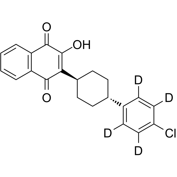 Atovaquone (4-chlorophenyl-2,3,5,6-d4)