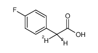 2-(4-Fluorophenyl)acetic acid-d2