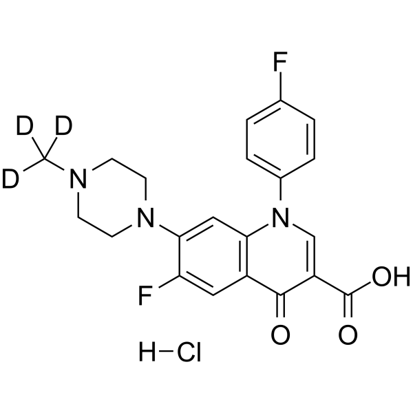 盐酸二氟沙星-D3盐酸盐