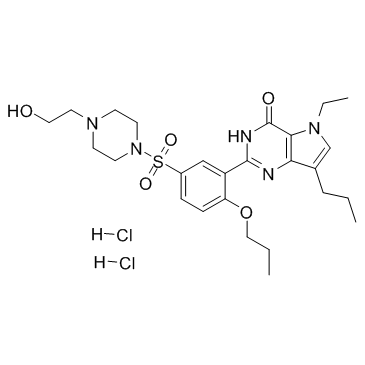 Mirodenafil dihydrochloride