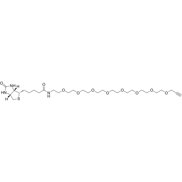 Biotin-PEG8-Alkyne