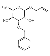 烯丙基 3-O-苄基-alpha-L-吡喃鼠李糖苷