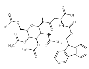 Fmoc-L-Asn(GlcNAc(Ac)3-β)-OH