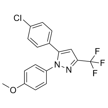 5-(4-氯苯基)-1-(4-甲氧基苯基)-3-(三氟甲基)-1H-吡唑