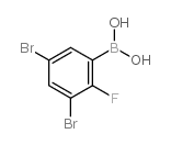 3,5-二溴-2-氟苯硼酸