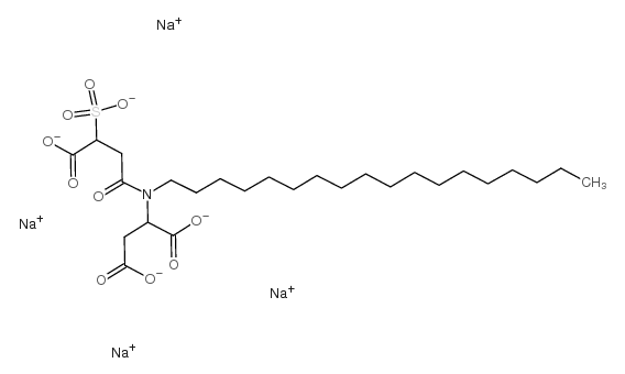 N-(3-羧基-3-磺基丙酰基)-N-十八烷基-DL-天冬氨酸四钠盐