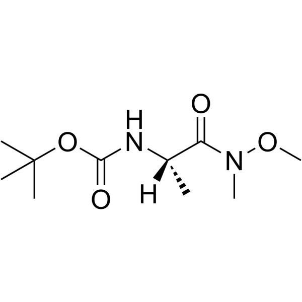 N-(叔丁氧基羰基)-L-丙氨酸-N′-甲氧基-N′-甲酰胺