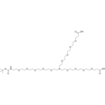 N-(Boc-PEG5)-N-bis(PEG4-acid)