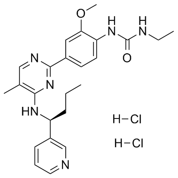 Lexibulin dihydrochloride