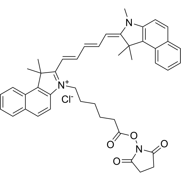 Cy5.5 N-羟基琥珀酰亚胺酯