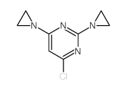 Pyrimidine,2,4-bis(1-aziridinyl)-6-chloro-